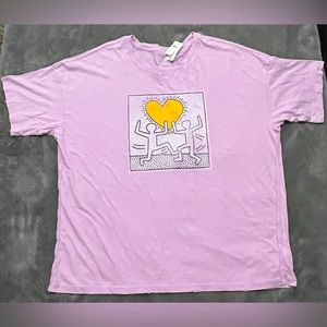 AERIE Keith Haring oversized T-shirt